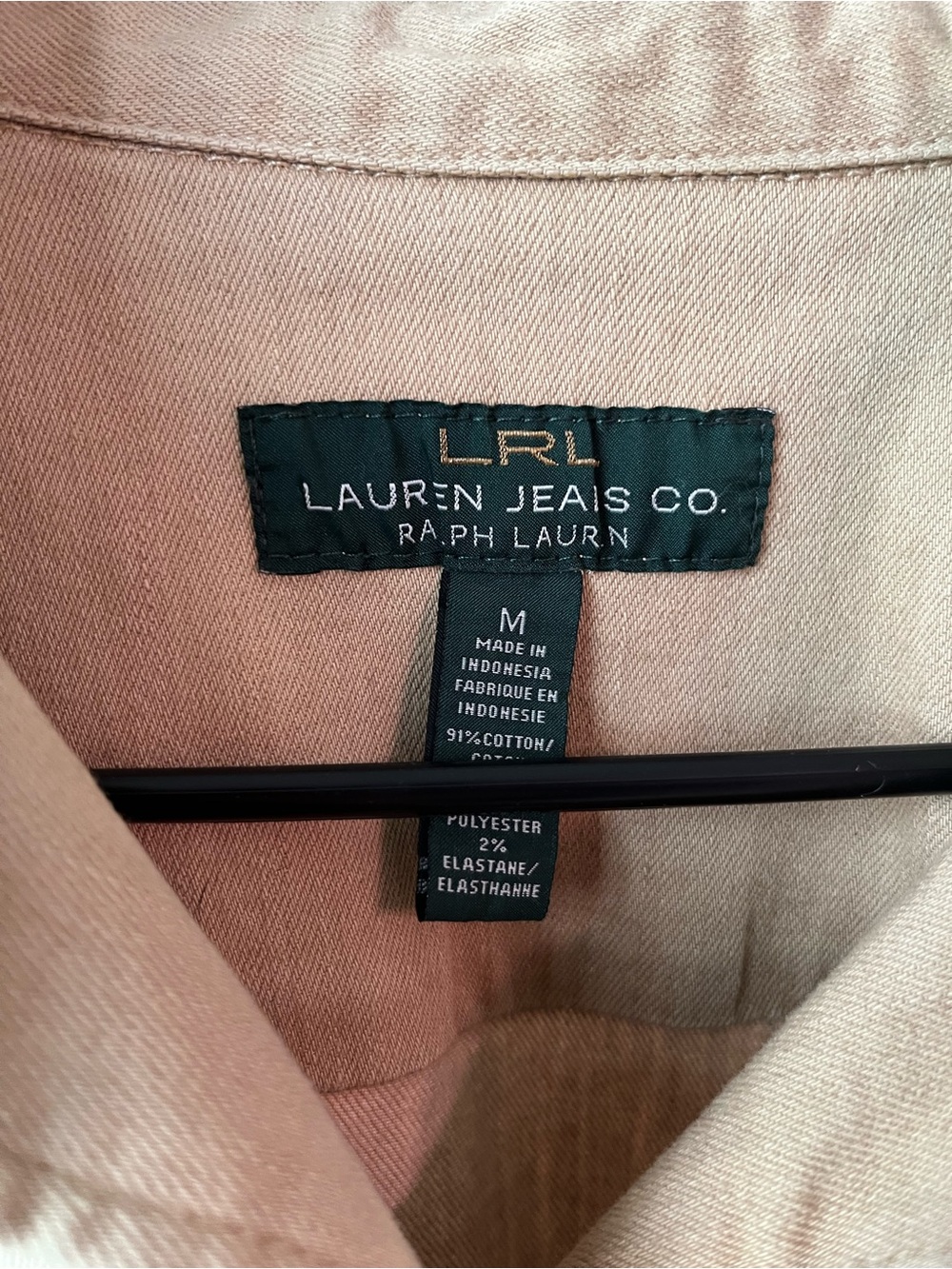Lauren Ralph Lauren Khaki Utility Jacket with Tie Waist - Picture 7 of 12